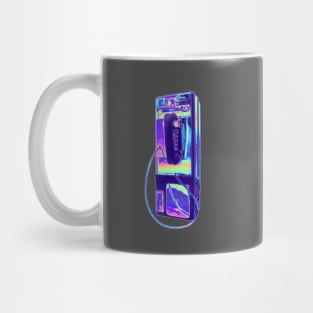 Purple Holographic Pay Phone Mug